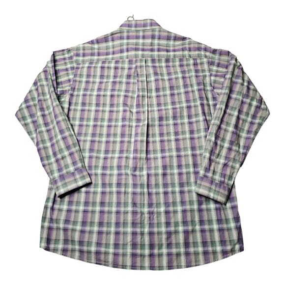 Cinch Shirt Mens Size XL Multicolor Plaid Western Cowboy Long Sleeve Button Down - Picture 2 of 8